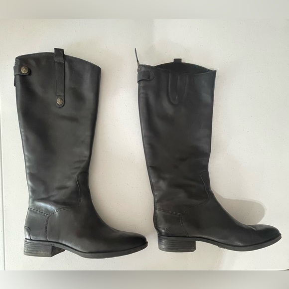 Sam Edelman Penny Leather Riding Boot - Picture 10 of 11